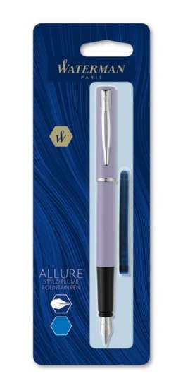 Pióro wieczne (F) ALLURE PASTEL FIOLETOWY WATERMAN 2122726, blister