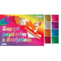 Zeszyt papierów brokat.samoprz.17x25cm 8kol.ZPBS-6389 ALIGA