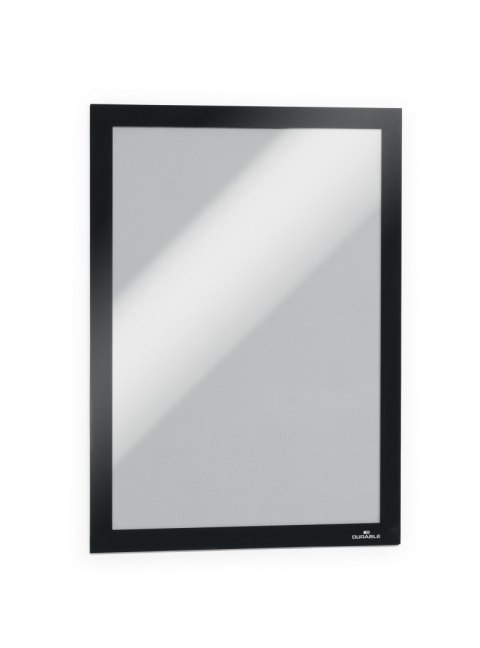 MAGAFRAME A4 - samop.mag.ramka , op.10 szt.Czarny 488201 DURABLE