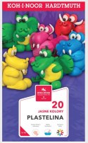 Plastelina 20kol. 1315S20 400G KIN