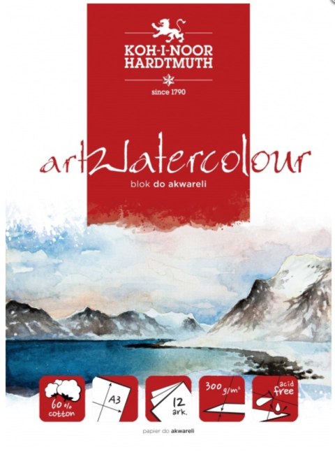 Blok INSPIRACJE 2 -pastele A4 20ark. 220g KOH I NOOR BLO-INPAA2-00505 (X)