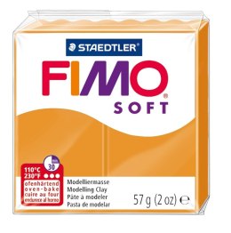 FIMO soft, masa termoutwardzalna, 57g,_słoneczny pomarańczowy, Staedtler S 8020-41