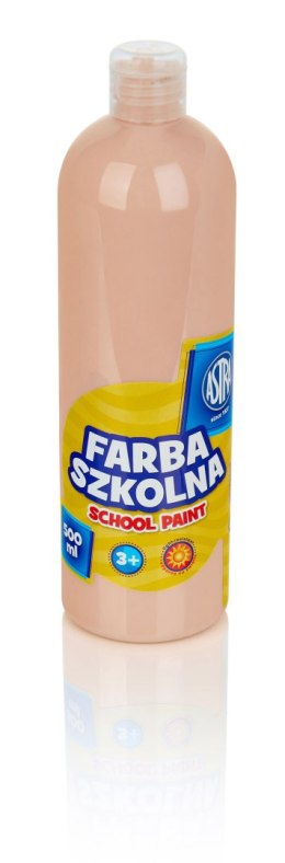 Farba szkolna Astra 500 ml - cielista, 301112009