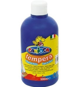 Farba tempera 500 ml, granatowa CARIOCA 170-2277