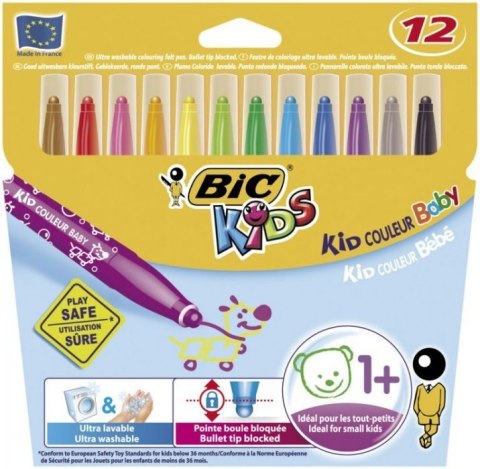 Flamastry BIC Kids Kid Couleur Baby , 9020801