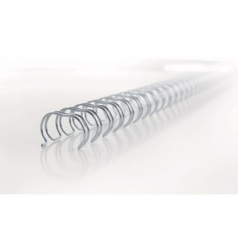 Grzbiety drutowe GBC WireBind A4, 11 mm, srebrne , 100 szt., RG810797