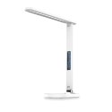 Lampka biurkowa biała led Platinet 13W PDL081DW z zegarem, budzikiem i termometrem