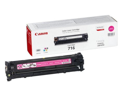 Toner CANON (CRG-716M) purpurowy 1500str LBP5050/5050n (X)