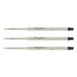 WATERMAN Wkłady do długopisów standard czarne (M) 2139453 opakowanie 12szt.