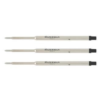 WATERMAN Wkłady do długopisów standard czarne (M) 2139453 opakowanie 12szt.