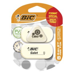 Gumka BIC Galet+Mini Fun Blister 2+1szt, 951482