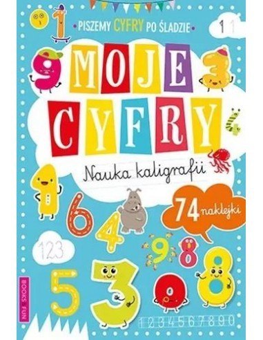 Nauka kaligrafii. Moje cyfry B&F