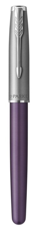 Pióro kulkowe SAND BLASTED METAL VIOLET PARKER 2169368, giftbox