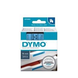 Taśma DYMO D1 - 19 mm x 7 m, czarny / niebieski S0720860 do drukarek etykiet (X)