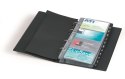 Wizytownik DURABLE VISIFIX 200 wizytówek granatowy 2385-07