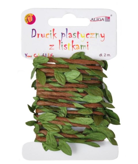 Drucik plastyczny z listkami DPL-2160 2m ALIGA