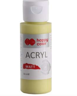 Farba akrylowa Matt, 60 ml, ryżowe pola, Happy Color HA 7375 0060-157