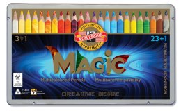 Kredki MAGIC TRIO 3408/24 op.metal. KOH-I-NOOR