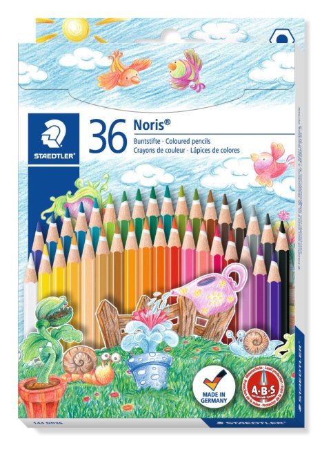 Kredki sześciokątne STAEDTLER 36 kolorów S 144 ND36