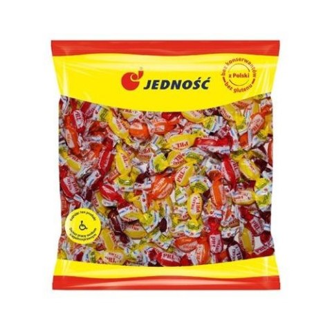 Cukierki karmelki owocowe SMAKI PRL 1kg JEDNOŚĆ