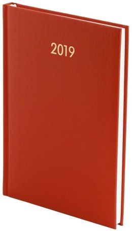 Kalendarz A5 dzienny, 392 str., reg, papier biały Albit A5D 013 B-czerwony WOKÓŁ NAS
