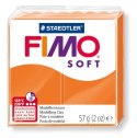 Kostka FIMO soft 57g, pomarańczowy, masa termoutwardzalna, Staedtler S 8020-42