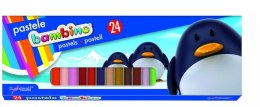 Kredki pastele BAMBINO 24kol ST-PBX-P24X 0508