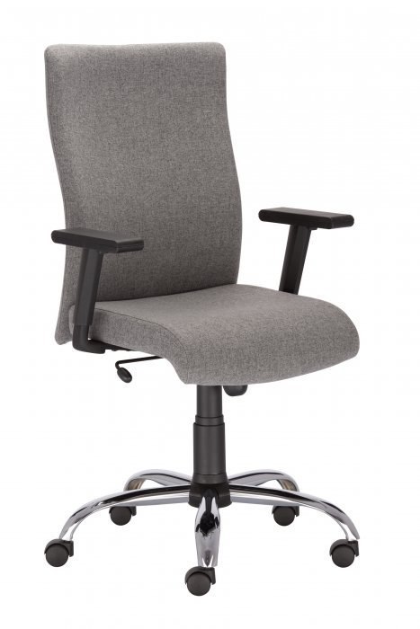 Krzesło obrotowe LEON ST/WILLIAM R19T steel EF019 czarny NOWY STYL