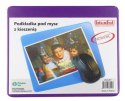 Podkładka pod mysz z kieszenią violet KPM-01-05 BIURFOL