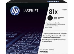 Toner HP 81X (CF281X) czarny 25000str M605/M606/M630 (X)