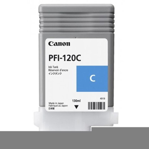 Tusz Canon PFI-120 C (CF2886C001AA) niebieski 130ml do iPF TM-200/205