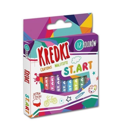 Kredki ST.ART 12 kolorów 3619 ST.MAJEWSKI
