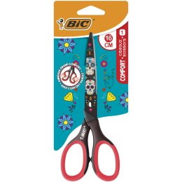 Nożyczki BIC Comfort 16cm Decor Blister 1szt, 9262822