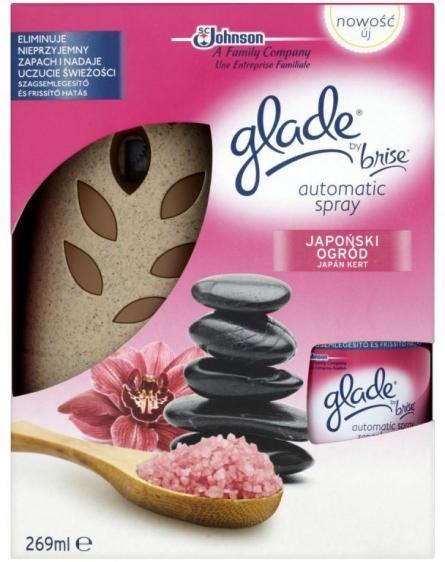 Odświeżacz___BRISE Glade +wkład 269ml.JAPOŃSKI OGRÓD