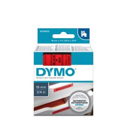 Taśma DYMO D1 - 19 mm x 7 m, czarny / czerwony S0720870 do drukarek etykiet