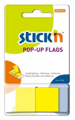 Zakładki 26010 żółte 25.45mm STICK