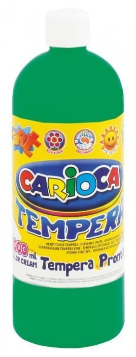 Farba tempera 1000 ml, zielony CARIOCA 170-1450