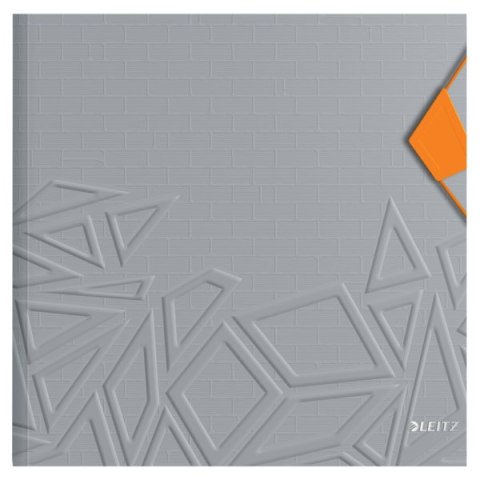 Teczka z 6 przegródkami Leitz Urban Chic, PP, A4, mieści 250 kartek, szara 39970088