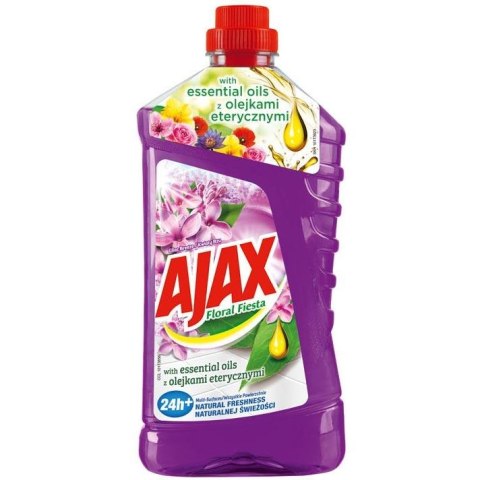 _ AJAX Płyn do mycia podłóg Floral Fiesta 1l Kwiaty Bzu *62213