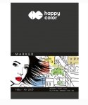 Blok do markerów, ART, 100g, A5, 25 ark, Happy Color HA 3710 1520-A25