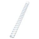 Grzbiety do bindowania plastikowe GBC Combs, A4, 21 mm, białe , 100 szt., 4028612