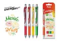 Pióro kulkowe ENERGEL 0,7 mm, kpl.4 kolory MIĘSISTE CYTRUSY BL77-ST4BFGKPL PENTEL