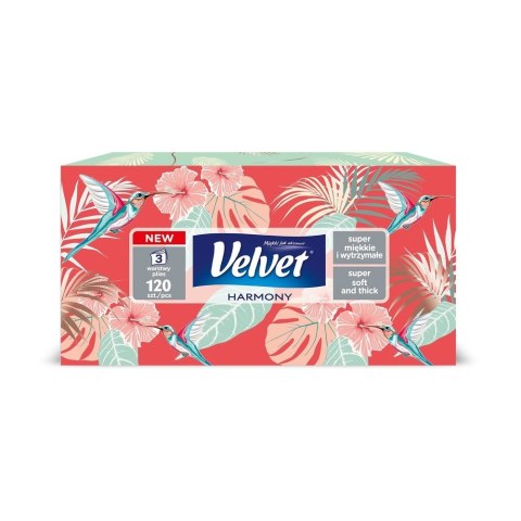Chusteczki VELVET Nature/Harmony (120sztuk) VELVET