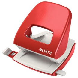 Dziurkacz 5008 LEITZ czerwony 30 kartek duży metalowy 50080025