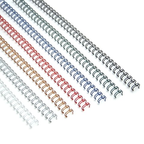 Grzbiety zaciskowe 15mm nieb.(50)PRESS BINDER GREENBINDER ARGO 421153