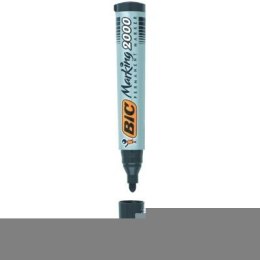 Marker permanentny BIC 2000 Ecolutions mix AST okrągła końcówka 4szt, 8209112