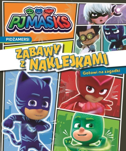 Pidżamersi. Zabawy z naklejkami