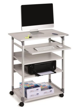 Stolik do komputera SYSTEM COMPUTER TROLLEY 7 5 VH Szary 372010 DURABLE