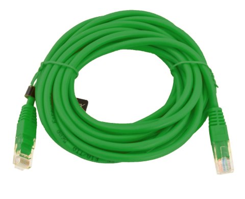 Kabel UTP CAT 5E PATCHCORD 5m zielony EB276G ESPERANZA