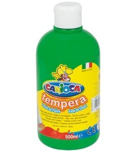 Farba tempera 500 ml, zielona CARIOCA 170-2363